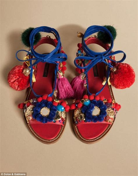 dolce gabbana sandali donna|dolce and gabbana slave sandals.